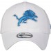 Men's Detroit Lions New Era White Core Classic 9TWENTY Adjustable Hat 2934437